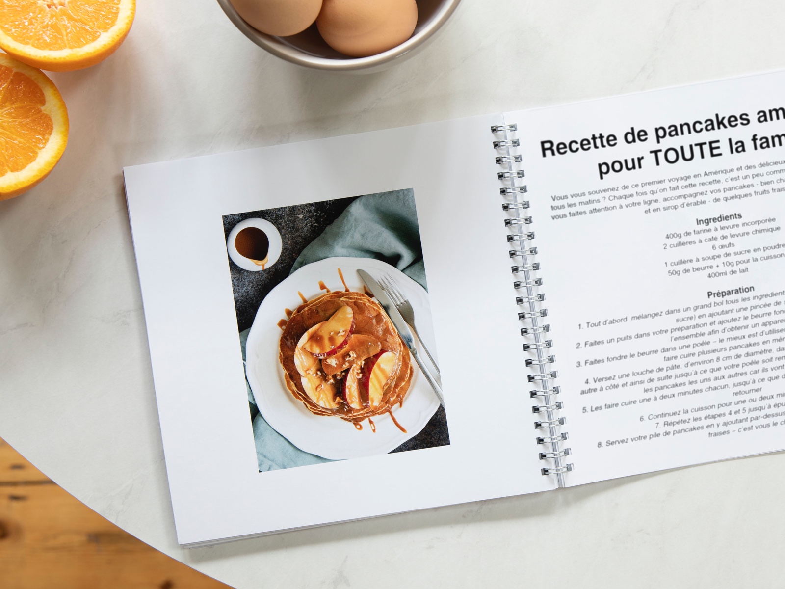 Créer son livre de recettes personnalisé avec nos Livres Photo