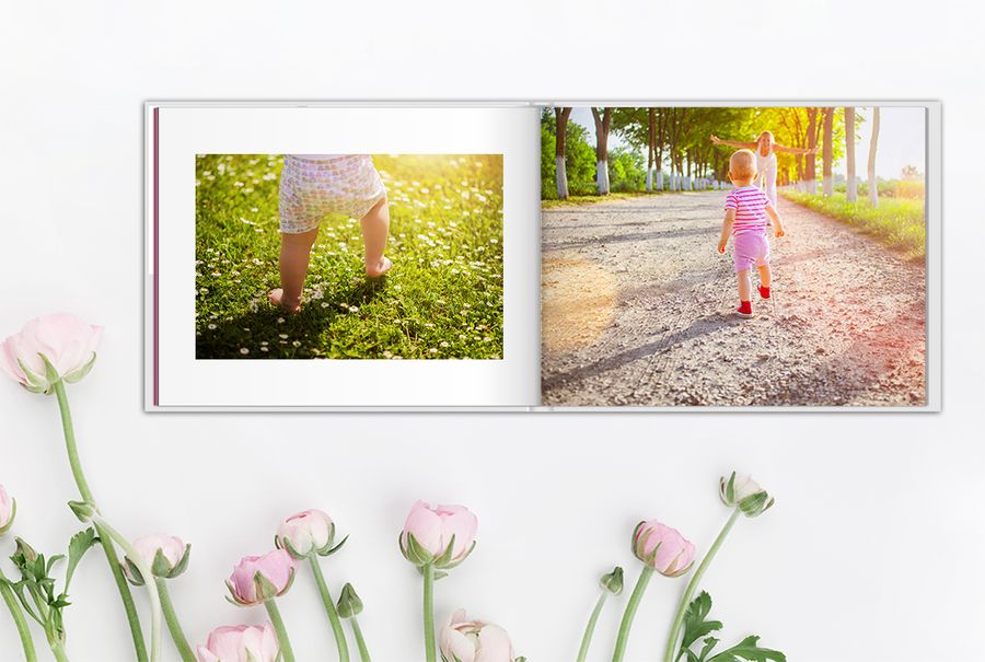 Livre photo de la première année de votre bébé