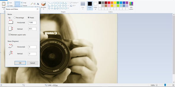 Comment redimensionner une image ?
