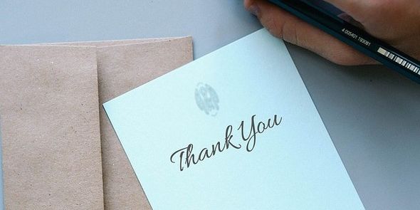 Comment écrire une carte de remerciement