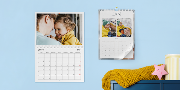 Idées créatives pour calendriers personnalisés