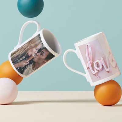 Mug en porcelaine personnalisé