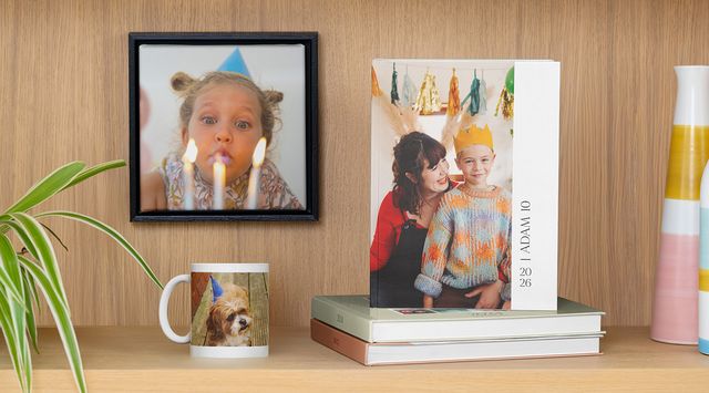Une sélection de livres photo, de déco photo et de cadeaux