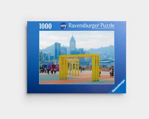 Un puzzle photo personnalisé avec la photo d’une ville