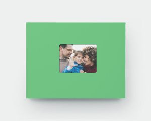 Livre photo à couverture à fenêtre