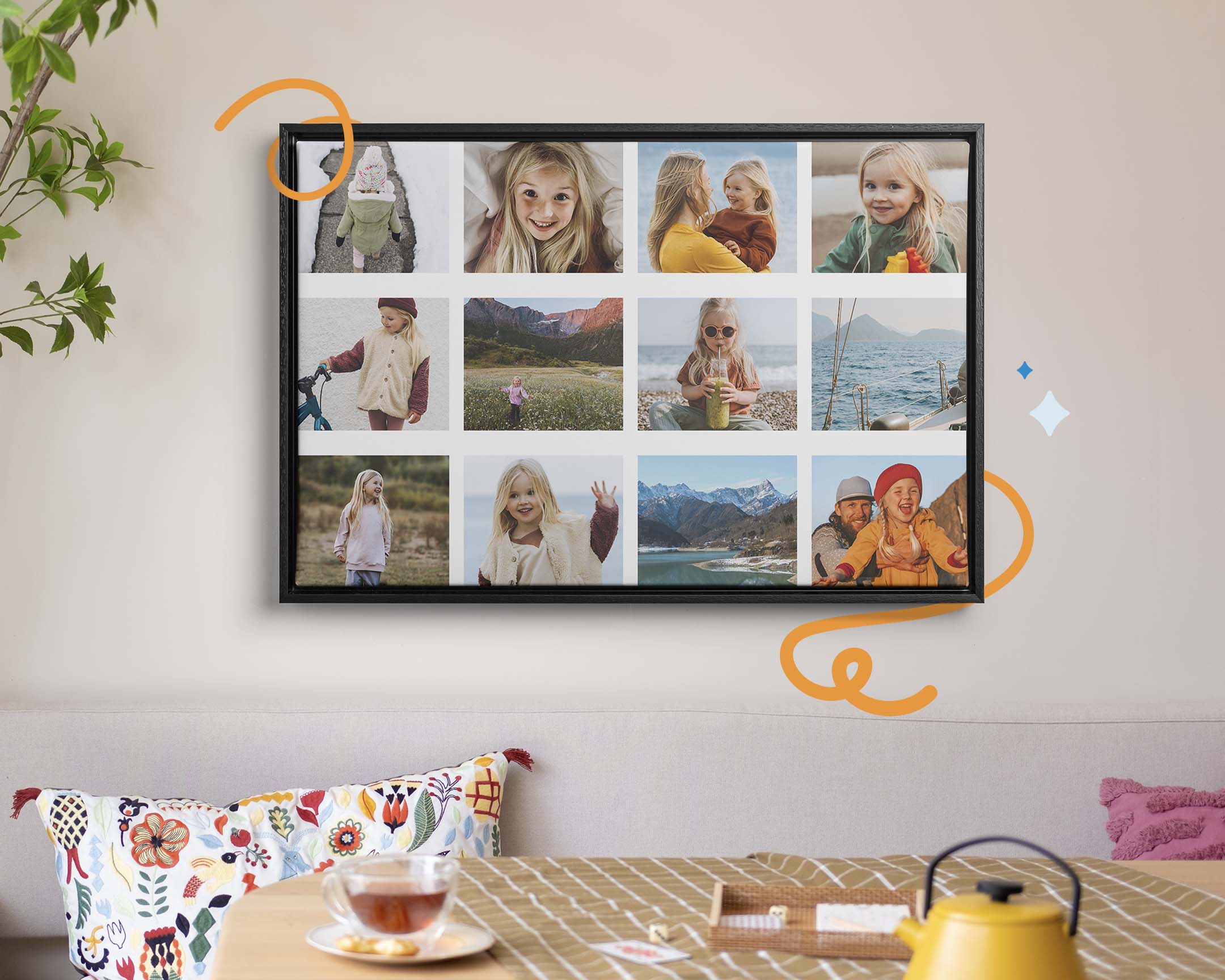 Pêle-mêle déco : vos souvenirs, votre style