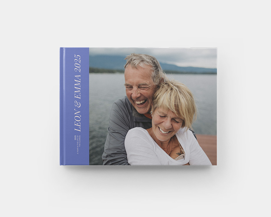 Livre photo paysage L à couverture rigide