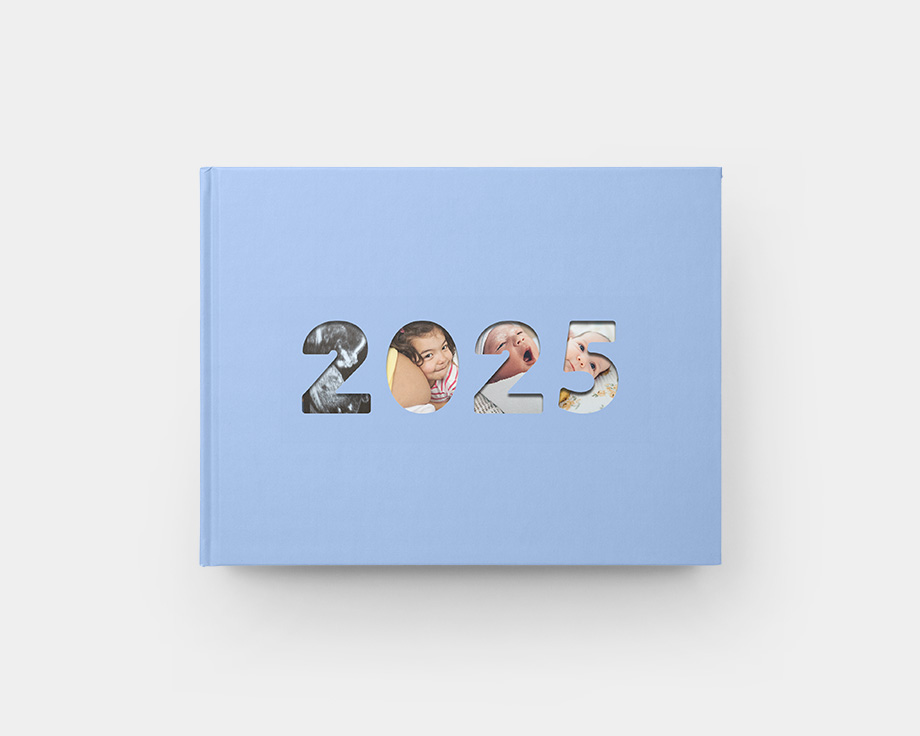 Livre de l'année à couverture à fenêtre