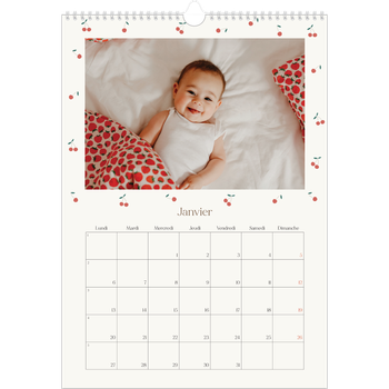 Calendrier photo A3 — Cerise sur le bonheur