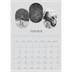 Calendrier photo A4 double (30 x 40 cm) — Sur la route [Janvier]