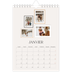Calendrier photo A5 — Galerie de mur photo [Janvier]