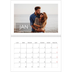 Calendrier photo A4 double (30 x 40 cm) — Date superposée [Janvier]
