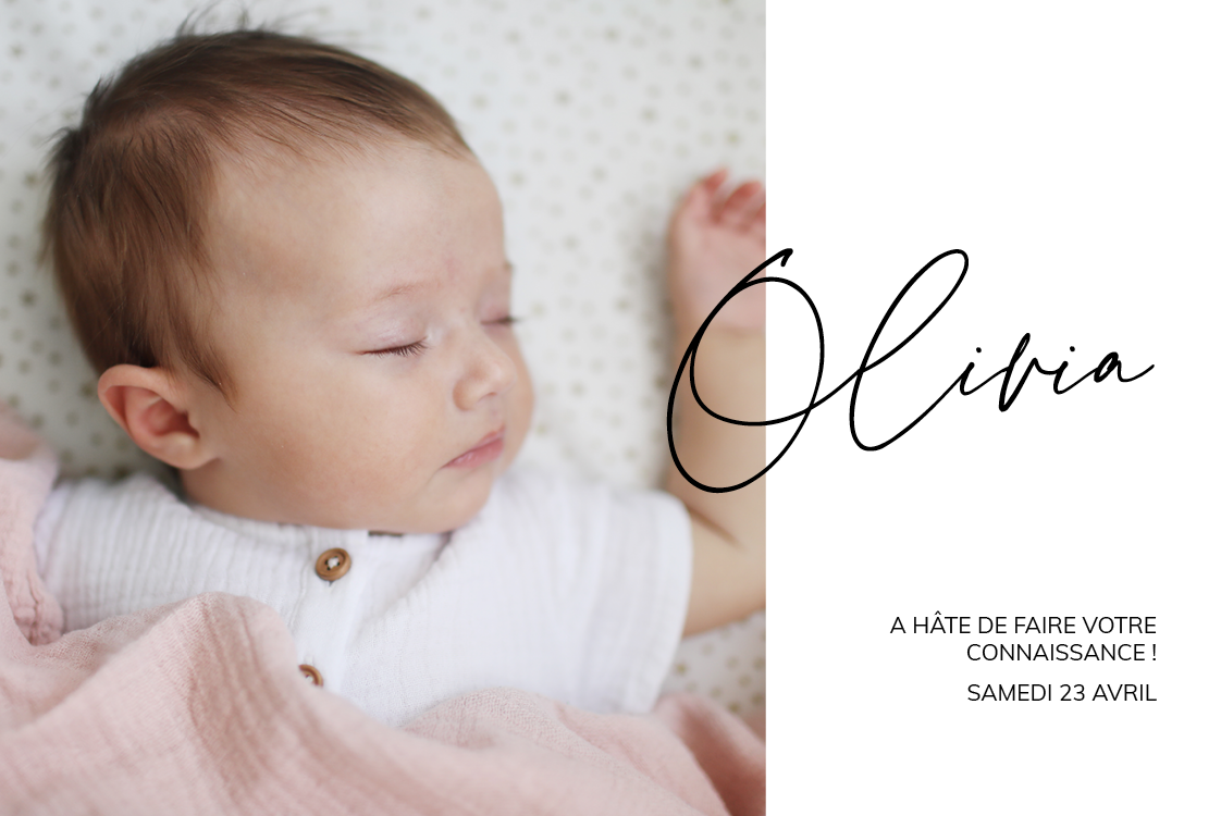 Cartons d'invitation — Un petit mot