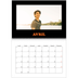 Calendrier photo A4 double (30 x 40 cm) — Fun Typo [Avril]