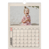 Calendrier photo A4 (20 x 30 cm) — Craft effet tampon [Janvier]