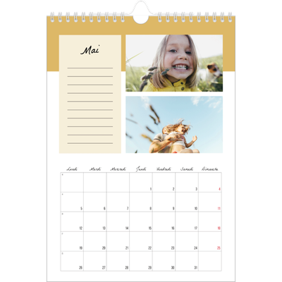 Calendrier photo A4 (20 x 30 cm) — Agenda 'To Do' list [couverture]