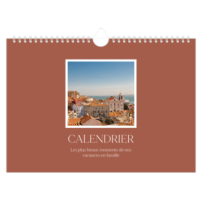Calendrier photo A4 — Couleurs classiques [couverture]