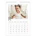 Calendrier photo A4 (20 x 30 cm) — Cadre clair [Mars]