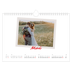 Calendrier photo A4 — Signature carmin [Mai]
