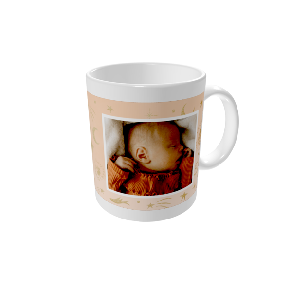 Mug personnalisé — Étoiles, lunes et magie