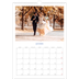 A3 Calendrier annuel — Classique cobalt [Janvier]
