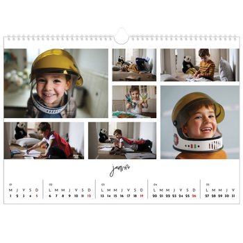 Calendrier photo A3 — Arrangements photo