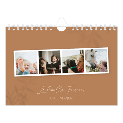 Calendrier photo A5 — Terre à terre [couverture]