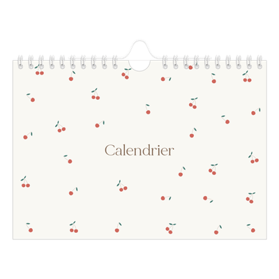 Calendrier photo A5 — Cerise sur le bonheur [couverture]
