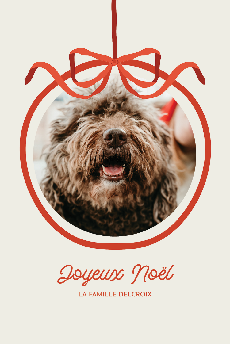 Faire-part & Cartes — Boule et ruban