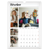 A3 Calendrier annuel — Une de magazine [Février]