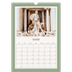 A3 Calendrier annuel — Couleurs classiques [Mars]