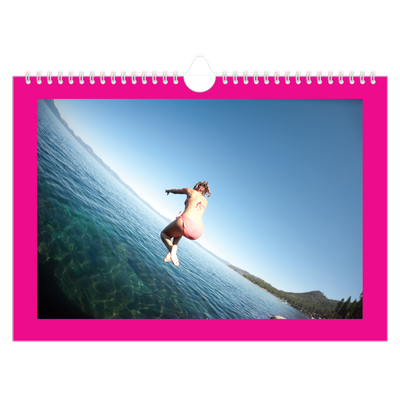 Calendrier photo A4 — Panel de couleur [couverture]