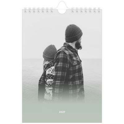 Calendrier photo A5 — Fondu argile [couverture]