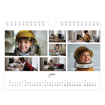 Calendrier photo A5 — Arrangements photo