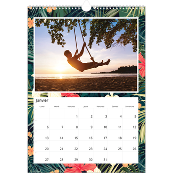 Calendrier photo A3 — Tropical