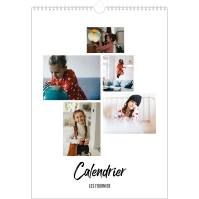 A3 Calendrier annuel — Journal Intime [couverture]