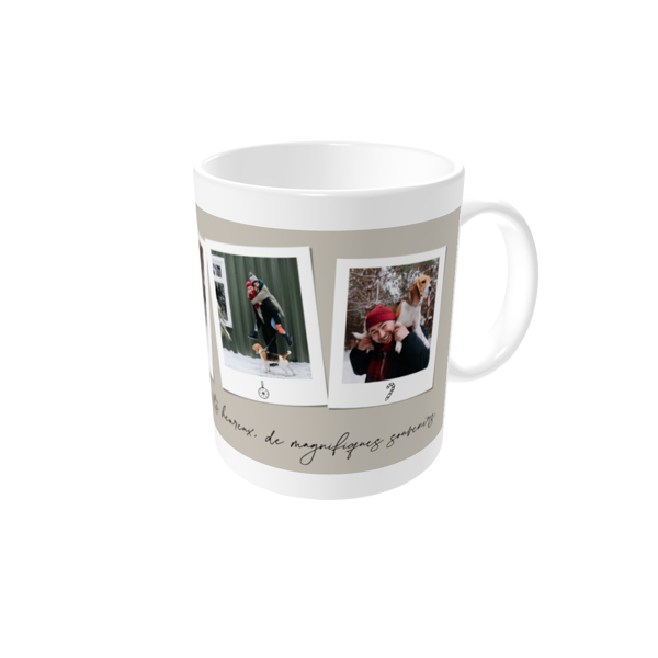 Mug personnalisé — Instantanés festifs