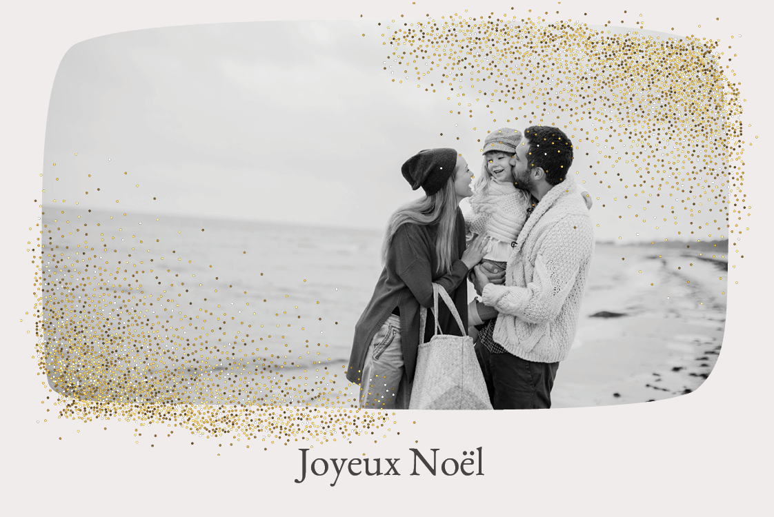 Faire-part & Cartes — Pluie de pailletes