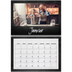 Calendrier photo A4 double (30 x 40 cm) — Tableau et craie [Janvier]
