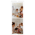 Calendrier mural long  — Large texte Doré [couverture]