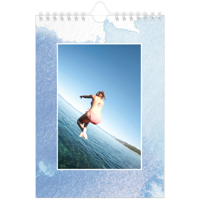 Calendrier photo A5 — Effet aquarelle [couverture]