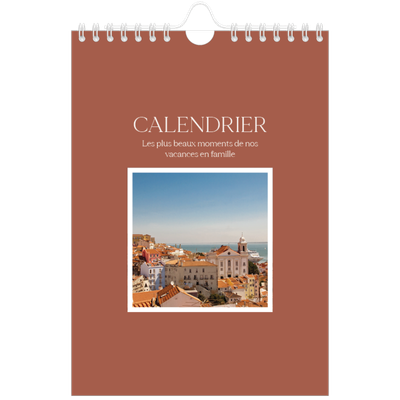 Calendrier photo A5 — Couleurs classiques [couverture]