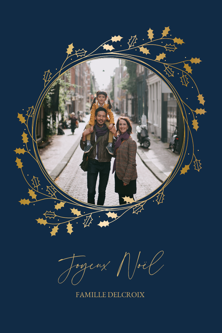 Faire-part & Cartes — Indigo elegant