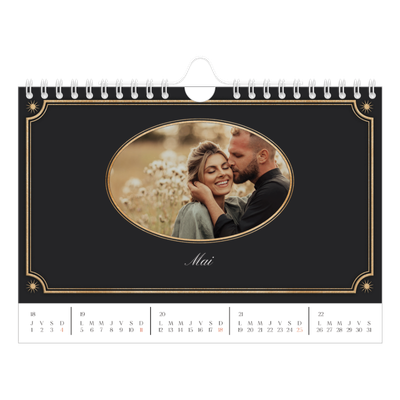 Calendrier photo A5 — Classique vintage [couverture]