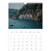 Calendrier photo A4 (20 x 30 cm) — Évasion sans fin [Janvier]