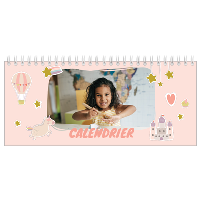Calendrier de bureau — Licorne magique [couverture]