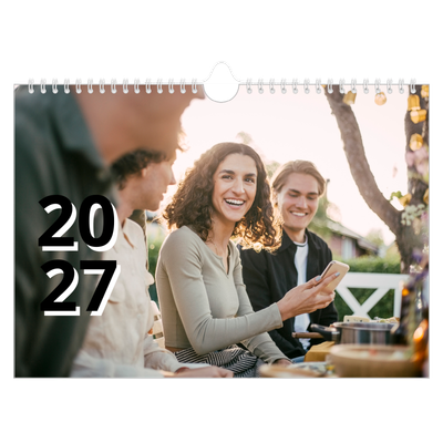Calendrier photo A4 — Jolie lettre [couverture]