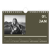 Calendrier photo A5 — Contemporain audacieux [Janvier]