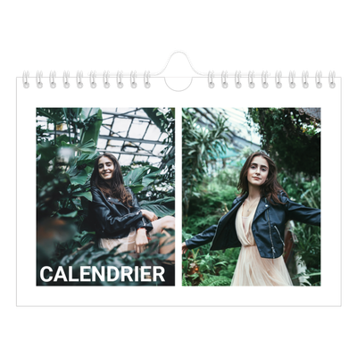 Calendrier photo A5 — Grand mois [couverture]