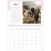 Calendrier photo A4 double (30 x 40 cm) — Agenda 'To Do' list [Avril]
